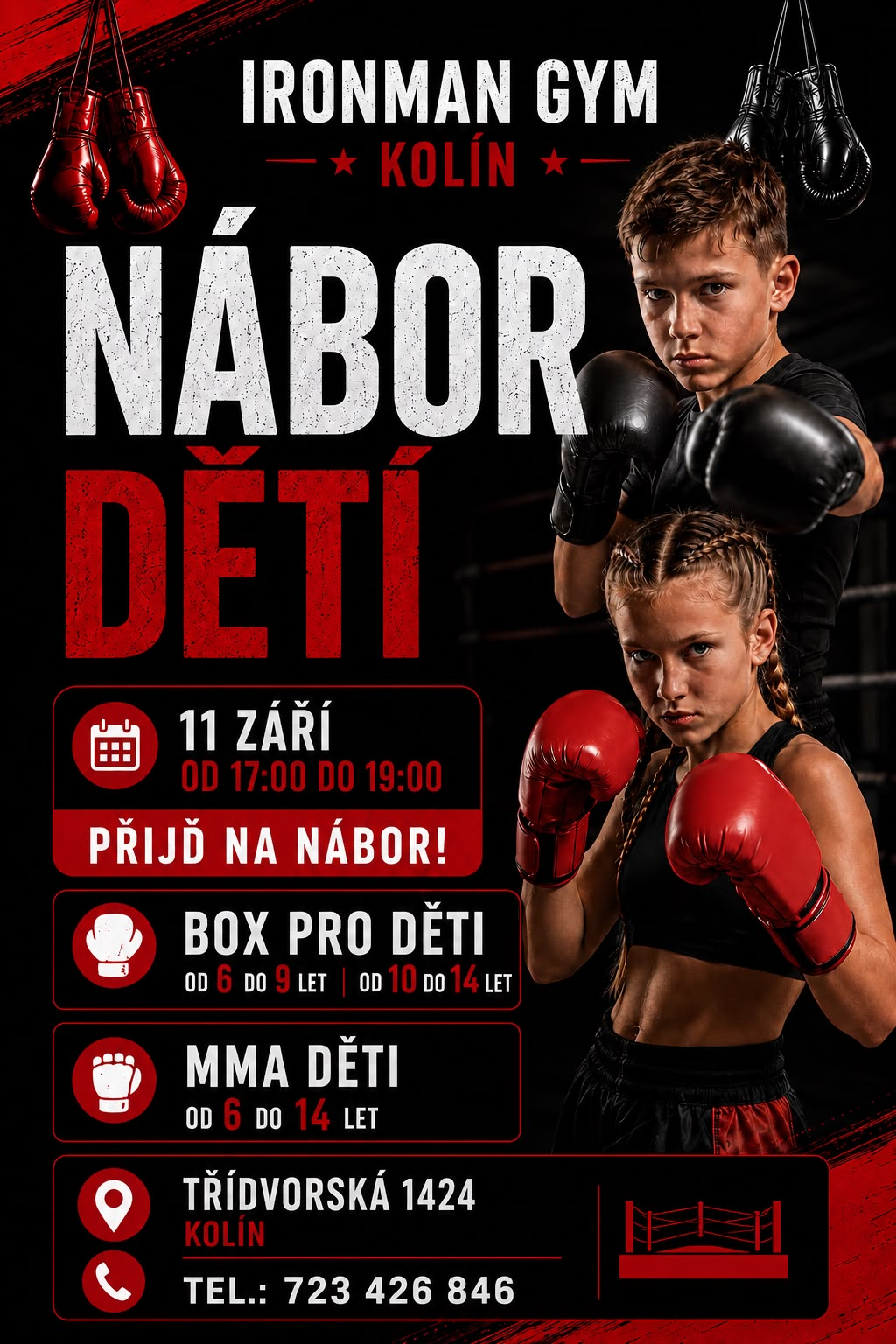 Nabor deti IRONMAN GYM Kolín